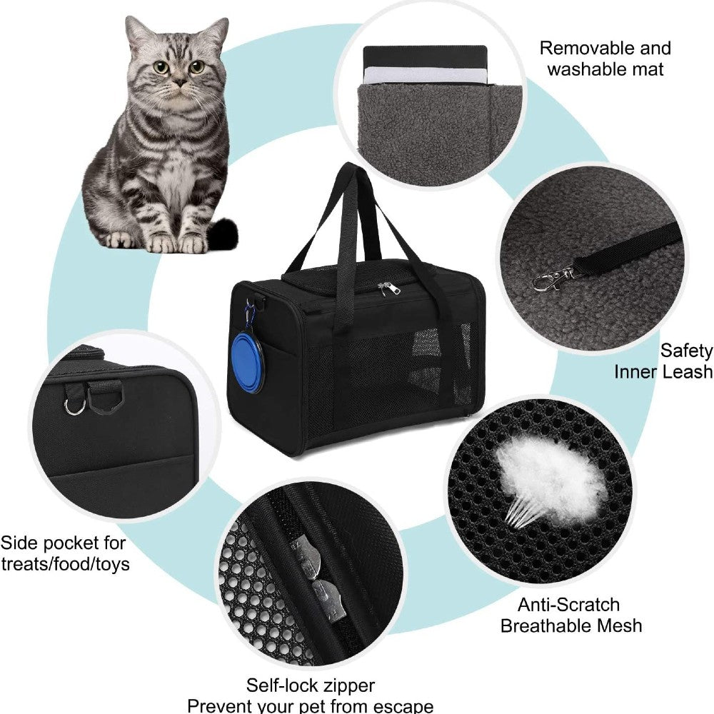 Floofi Portable Pet Carrier: Colors and Sizes Overview