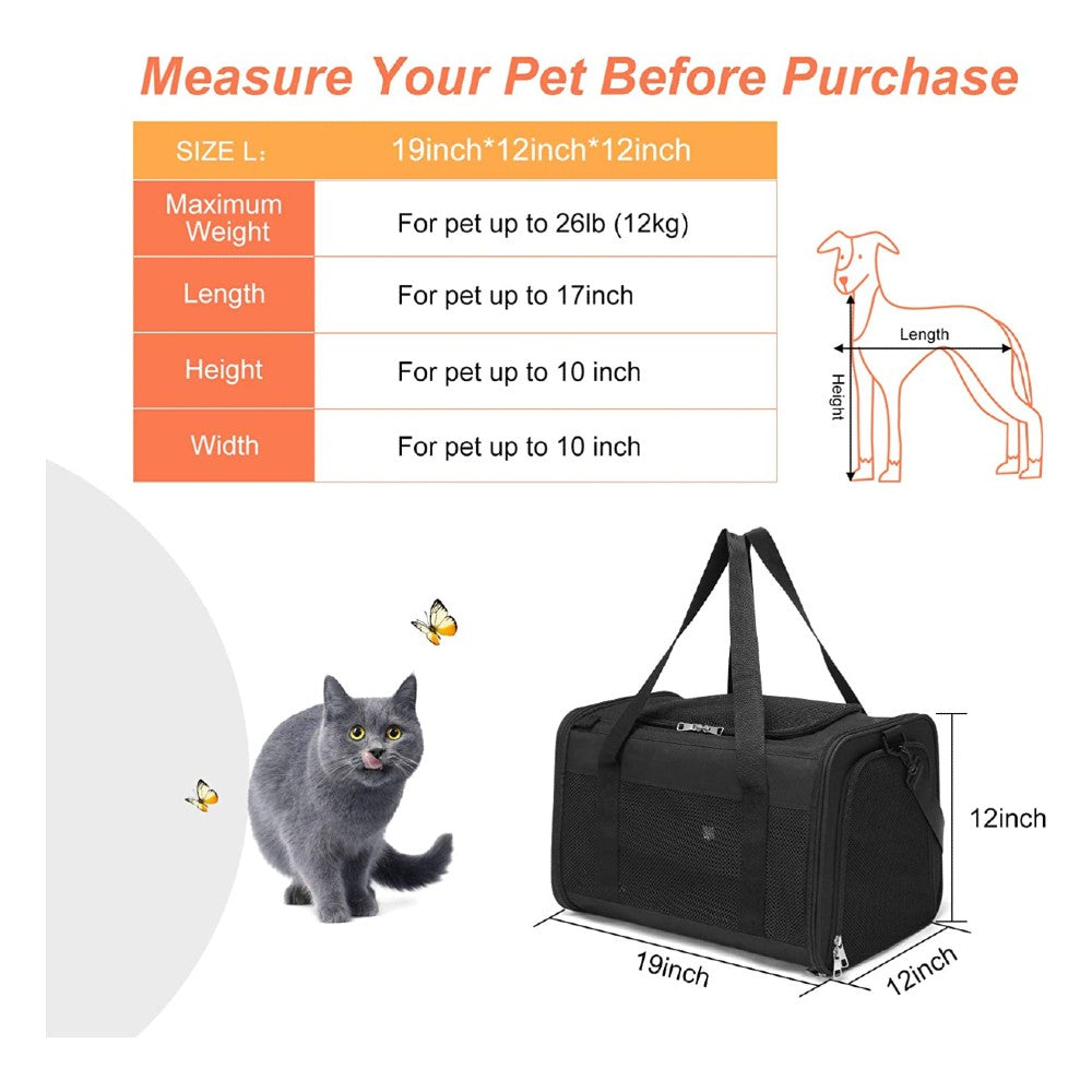 Floofi Portable Pet Carrier: Colors and Sizes Overview