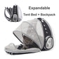 Floofi Expandable Space Capsule Backpack - Model 2 (Black) FI-BP-116-FCQ