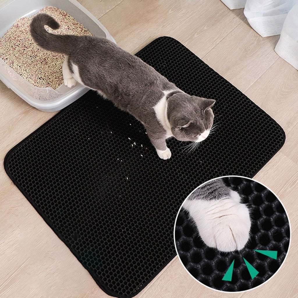 Floofi Litter Mat – Bear, Rectangle, Bone, Cat Shapes