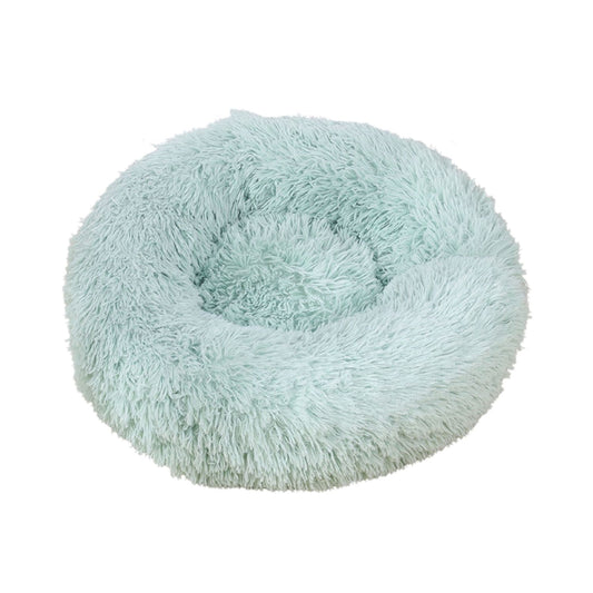 Floofi Round Plush Pet Bed - 60cm,70cm and 80cm in Apple Green