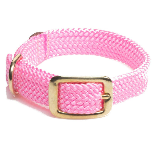 Mendota Doublebraided Collar 24" HOT PINK