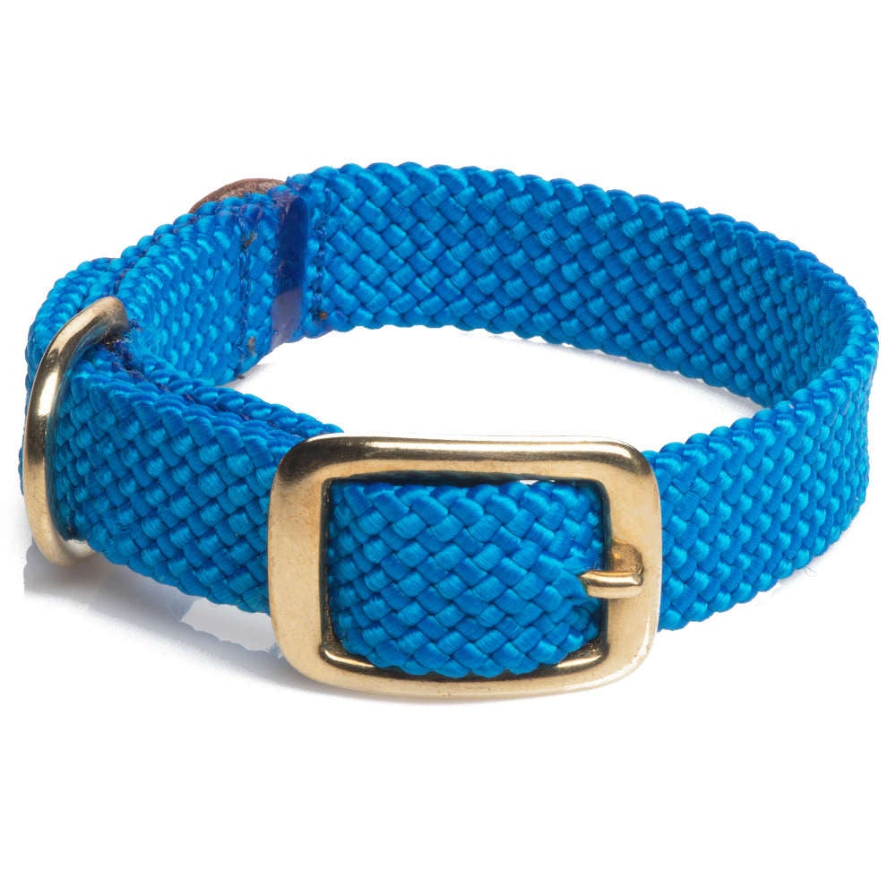 Mendota Doublebraided Junior Collar 14"  BLUE