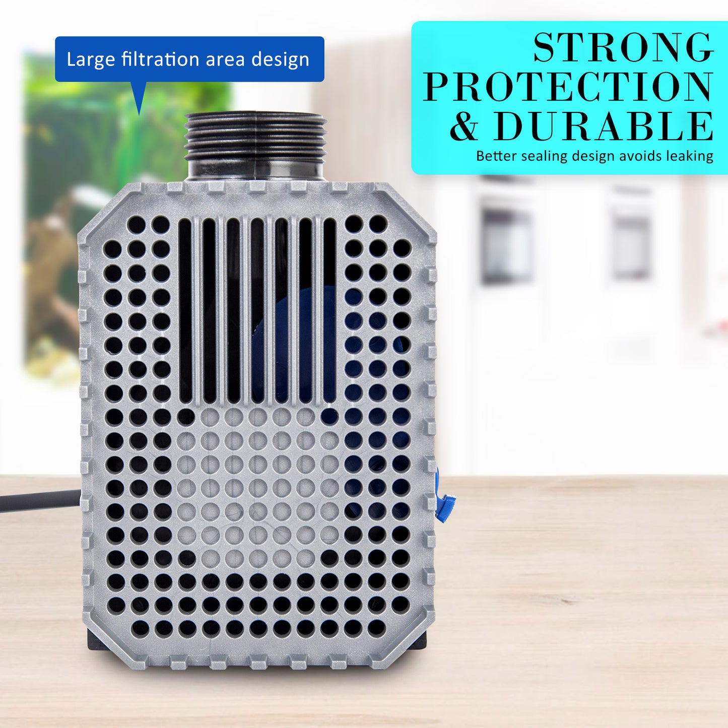 Dynamic Power Aquarium Submersible Water Pump 3000L/H 55W 3m Pond