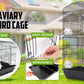 Paw Mate Bird Cage Parrot Aviary Veer 2IN1 Design 92cm