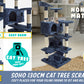 Paw Mate 130cm Blue Cat Tree Soho Multi Level Scratcher