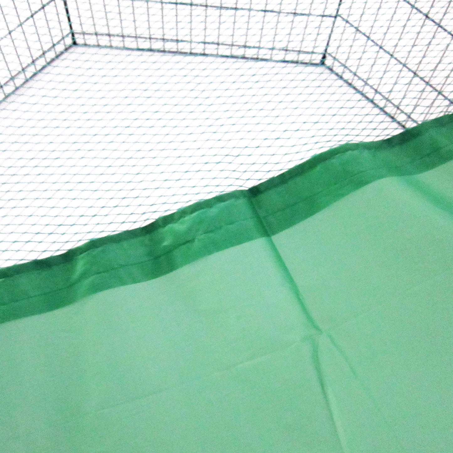 Paw Mate Green Net Cover for Pet Playpen: Dog Exercise Enclosure Fence Cage