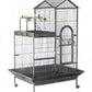 YES4PETS 160cm XL Bird Cage Pet Parrot Aviary Budgie Perch Castor Wheels