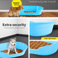 Pet Bed: Plastic Dog Bedding Sleeping Resting Washable Basket in Various Sizes and Colors