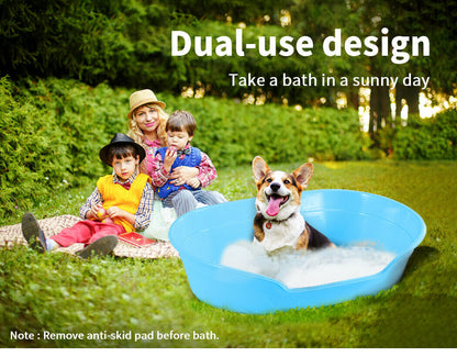 Pet Bed: Plastic Dog Bedding Sleeping Resting Washable Basket in Various Sizes and Colors