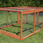 YES4PETS Large Chicken Coop Run Guinea Pig Cage Villa Extension Rabbit Hutch House Pen