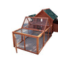 YES4PETS XL Chicken Coop Rabbit Hutch Ferret Cage Hen Chook Cat Kitten House With Run