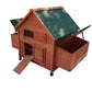 YES4PETS XL Chicken Coop Rabbit Hutch Ferret Cage Hen Chook Cat Kitten House With Run