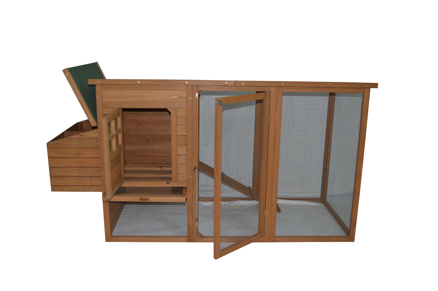 Large Chicken Coop Rabbit Hutch Ferret Cage Hen Chook  Cat Kitten House