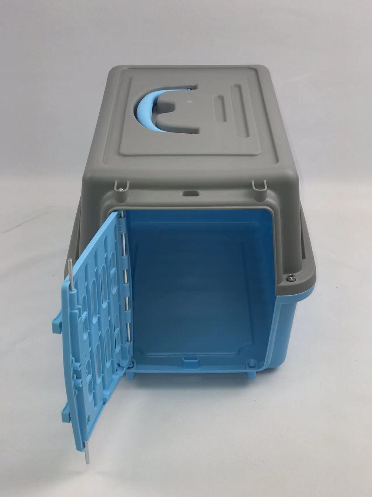 Blue Small Dog Cat Rabbit Crate Pet Guinea Pig Carrier Kitten Cage