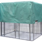 YES4PETS XXXXL Walk-in Bird Cat Dog Cage Pet Parrot Aviary  Perch Castor Wheel 219x158x203cm With Green Cover