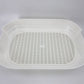 Portable Hooded Cat Toilet Litter Box Tray House with Handle and Scoop Blue