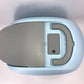 XL Portable Hooded Cat Toilet Litter Box Tray House w Charcoal Filter and Scoop Blue