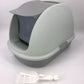 XL Portable Hooded Cat Toilet Litter Box Tray House w Charcoal Filter and Scoop