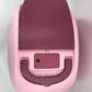 XL Portable Hooded Cat Toilet Litter Box Tray House with Charcoal Filter and Scoop Pink
