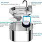 3.2L Automatic Electric Pet Water Fountain Dog Cat Stainless Steel Feeder Bowl Dispenser