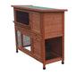 120cm XL Double Storey Rabbit Hutch Guinea Pig Cage , Ferret cage Cat W Pull Out Tray