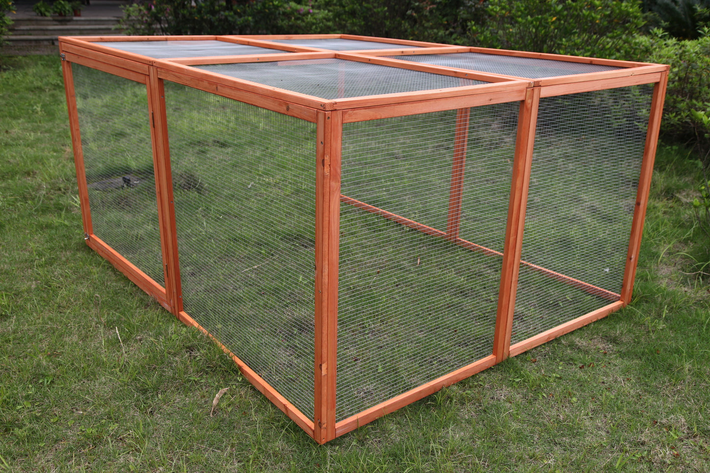 XXL Chicken Coop Run Guinea Pig Cat Cage Villa Extension Rabbit Hutch House Pen