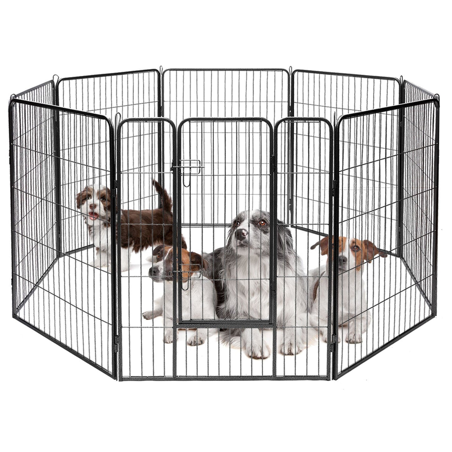 Pet Playpen 48" 8 Panel Dog Puppy Enclosure Cage Fence