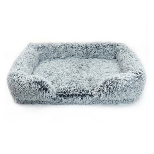 Experience Ultimate Comfort with the Plush Pet Dog Bed - Available in L, XL, and XXL!
