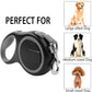 Retractable Heavy Duty Pet Leash - 5m, 20kg Rated, for Dogs and Cats (Blue, Pink, Grey, Green)