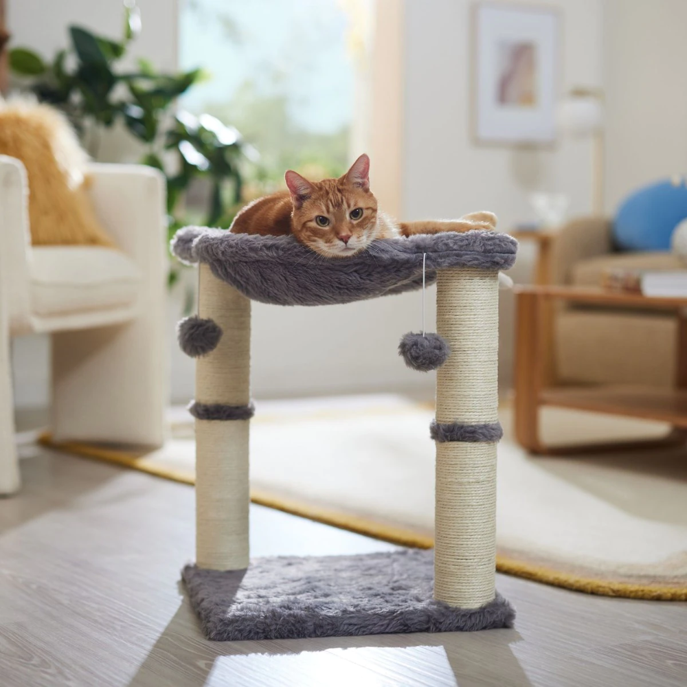 Petwiz 52cm Faux Fur Cat Tree