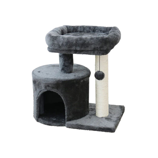 CATIO Chipboard Flannel Cat Scratching Tower Collection - Mini, Cubby, Abode and Abstract Deluxe