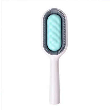 4-in-1 Multifunctional Pet Hair Cleaning Depilatory Comb in Green and Pink