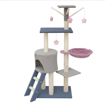 Cat Tree Tower Scratching Post House Bed - Multi-Level Cat Furniture