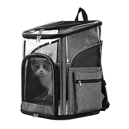 LIFEBEA Cat Pet Carrier Backpack: Intimate Design for Comfortable Outdoor Travel (Sizes L and S)