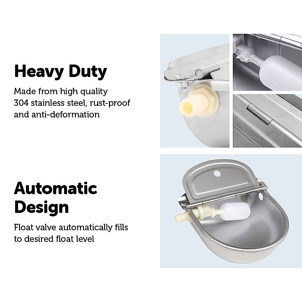 Automatic Water Trough Stainless Steel 304 Bowl