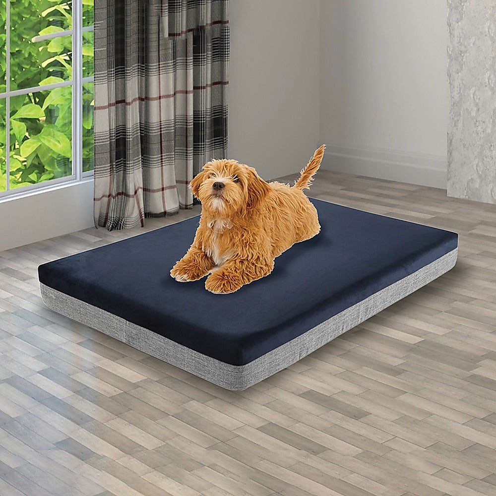 Memory Foam Dog Bed: 12CM and 15CM Thick Orthopedic Pet Beds, Waterproof and Large