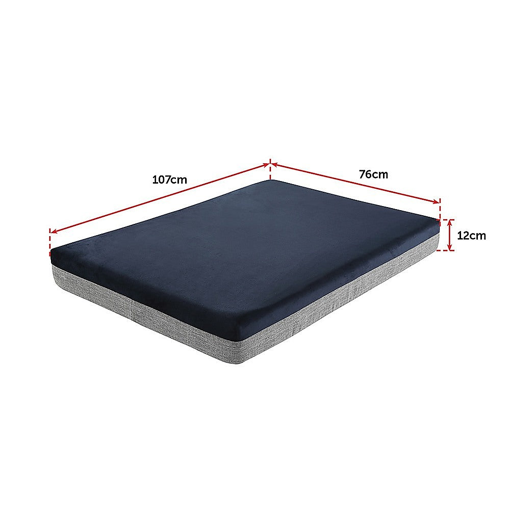 Memory Foam Dog Bed: 12CM and 15CM Thick Orthopedic Pet Beds, Waterproof and Large