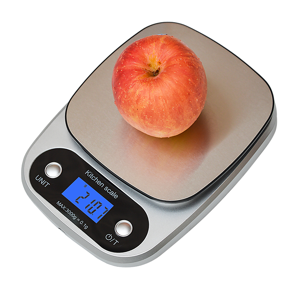 High Precision Kitchen Scale Rechargable Food Scale Digital 3KG