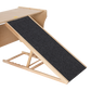 Foldable Dog Pet Ramp Adjustable Height Dogs Stairs for Bed Sofa Car 100cm