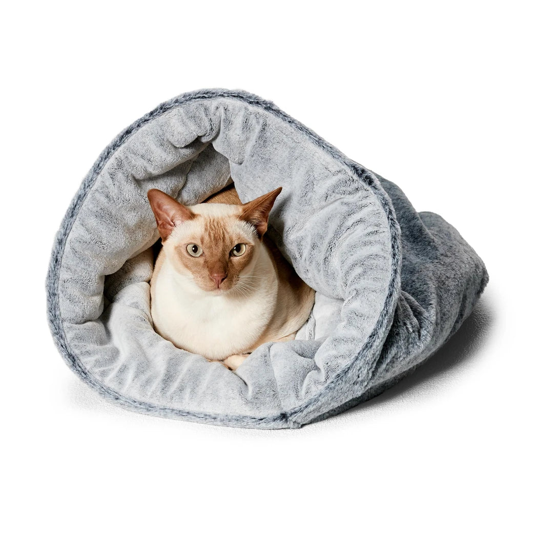 Snooza – The Cat Bed – Chinchilla – Convertible & Reversible